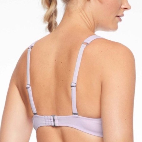 Athleta underwire purple bikini top New without tags!Comfortable and adjustable - Picture 2 of 14